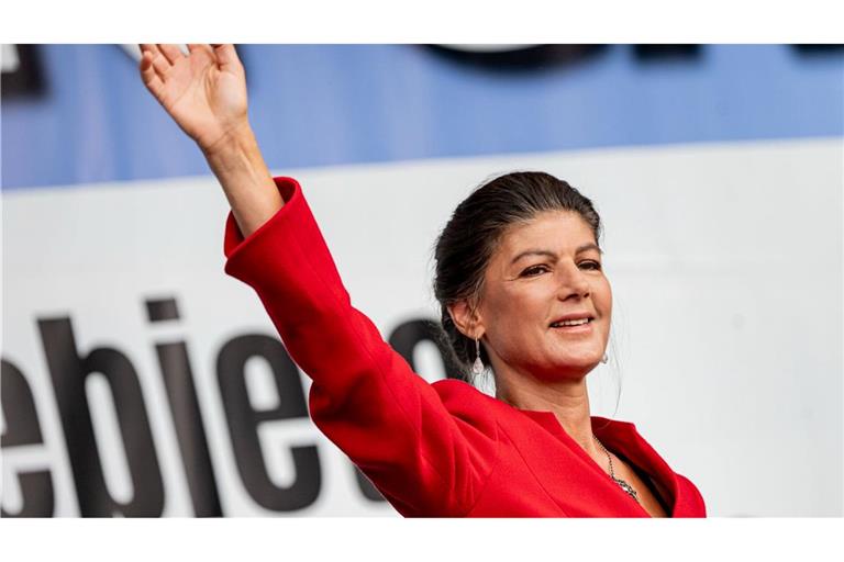 Sahra Wagenknecht hat bisher offen gelassen, ob sie als Chefin der nach ihr benannten Partei weitermachen möchte. (Archivbild)