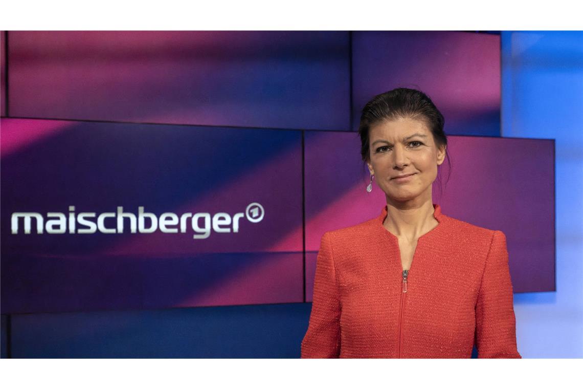 Sahra Wagenknecht ist heute bei Maischberger zu Gast.