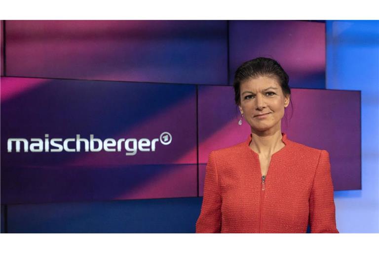 Sahra Wagenknecht ist heute bei Maischberger zu Gast.