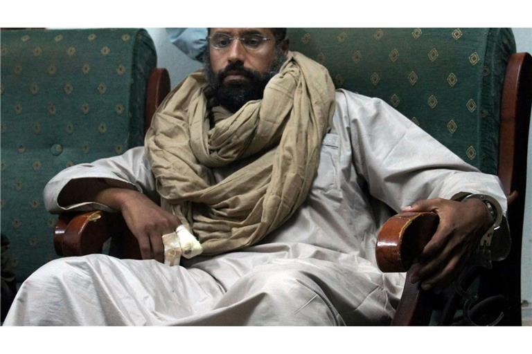 Saif al-Islam war 2021 nach langer Abwesenheit wieder in Libyen aufgetaucht. (Archivbild)