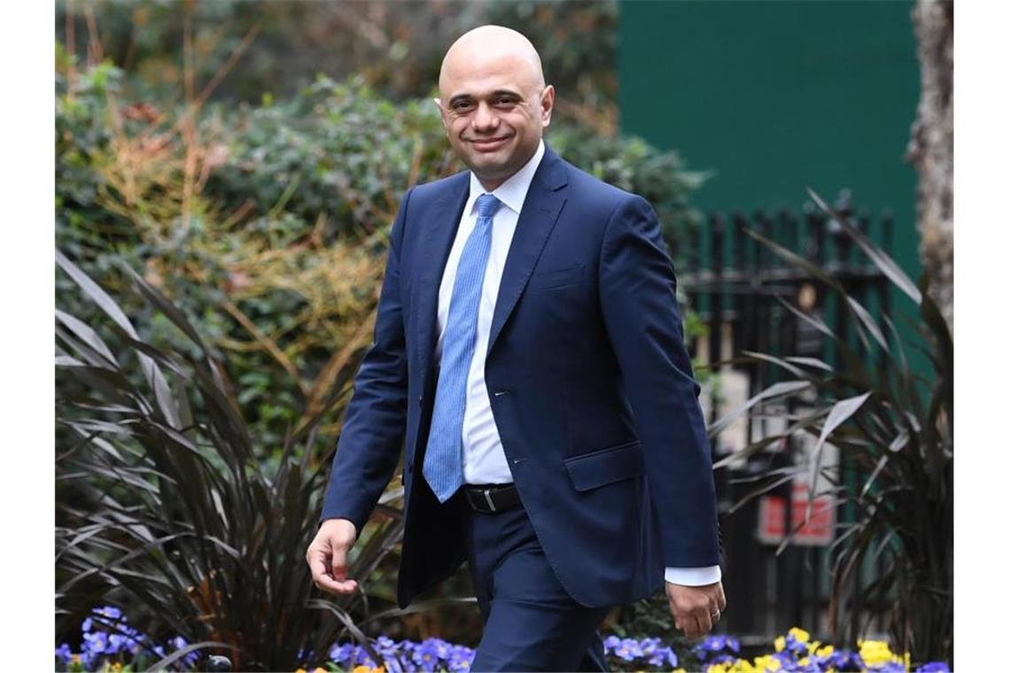 Machtkampf in der Downing Street: Finanzminister tritt ab Sajid Javid, Finanzminister von Großbritannien, ist von seinem Amt zurückgetreten. Foto: Stefan Rousseau/PA Wire/dpa