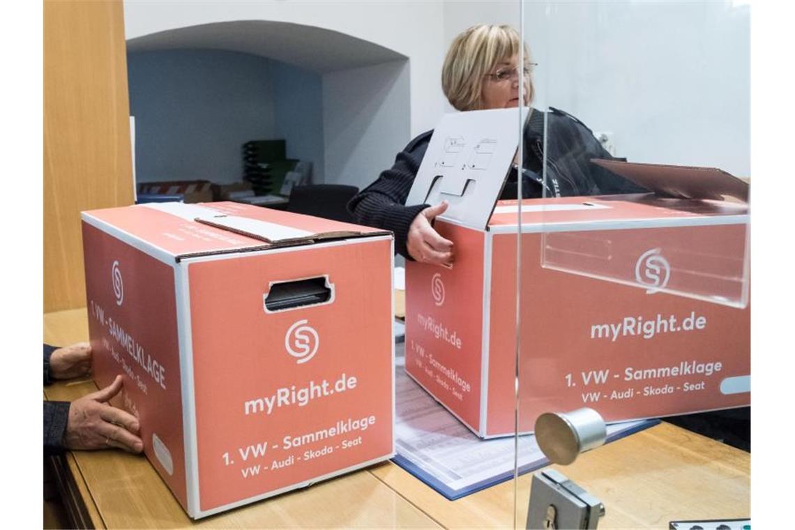 Verbraucher werden gestärkt: Sammelklagen kommen in der EU Sammelklagen werden EU-weit eingeführt. Foto: Peter Steffen/dpa/Archiv