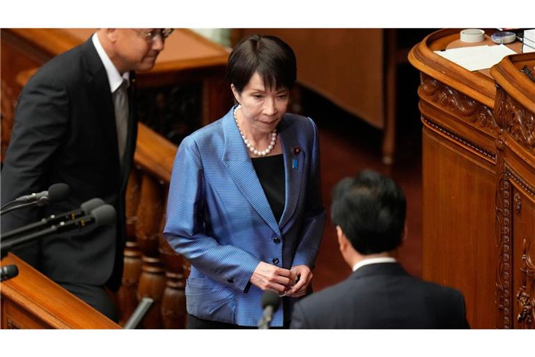 Sanae Takaichi ist die erste Regierungschefin Japans.