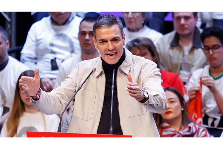 Sánchez ist ein Gegner der militärischen Operationen gegen den Iran. (Archivbild)
