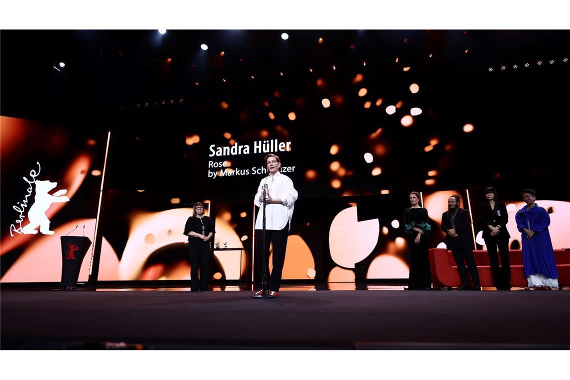 Sandra Hüller wurde bei der Berlinale ausgezeichnet.