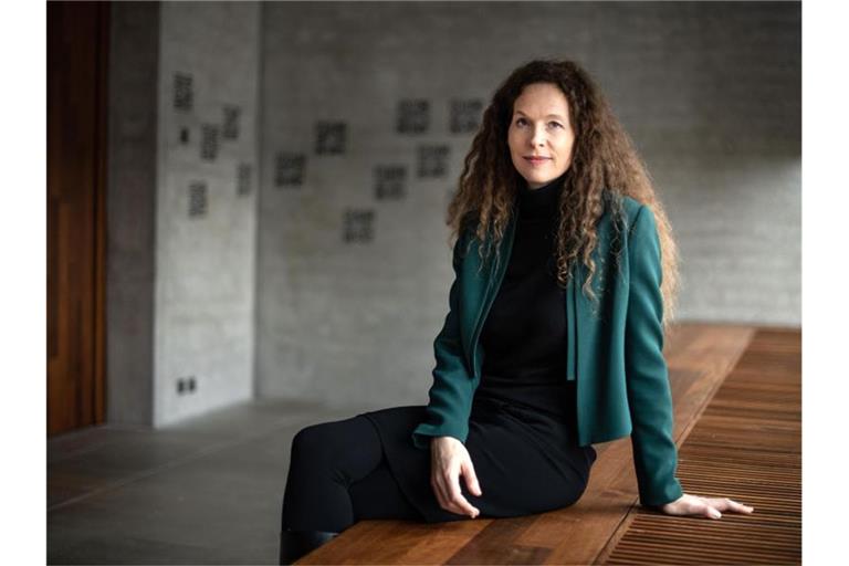 Sandra Richter, Leiterin des Marbacher Literaturarchivs. Foto: Fabian Sommer/dpa/Archivbild