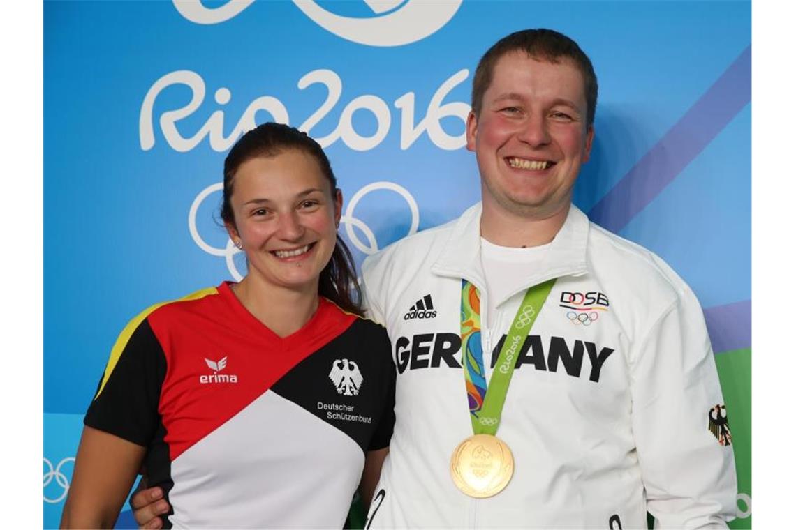 Sandra und Christian Reitz gewannen in Minsk die erste Medaille für Deutschland. Foto: Friso Gentsch