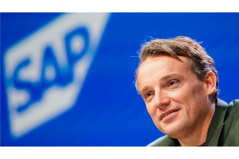 SAP-Chef Christian Klein verspricht Maßstäbe für Datenhoheit, Sicherheit und Innovation im Gesundheitswesen. (Archivbild)