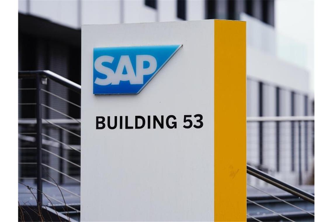 SAP gibt seine Geschäftszahlen für das abgelaufende Jahr bekannt. Foto: Uwe Anspach/dpa