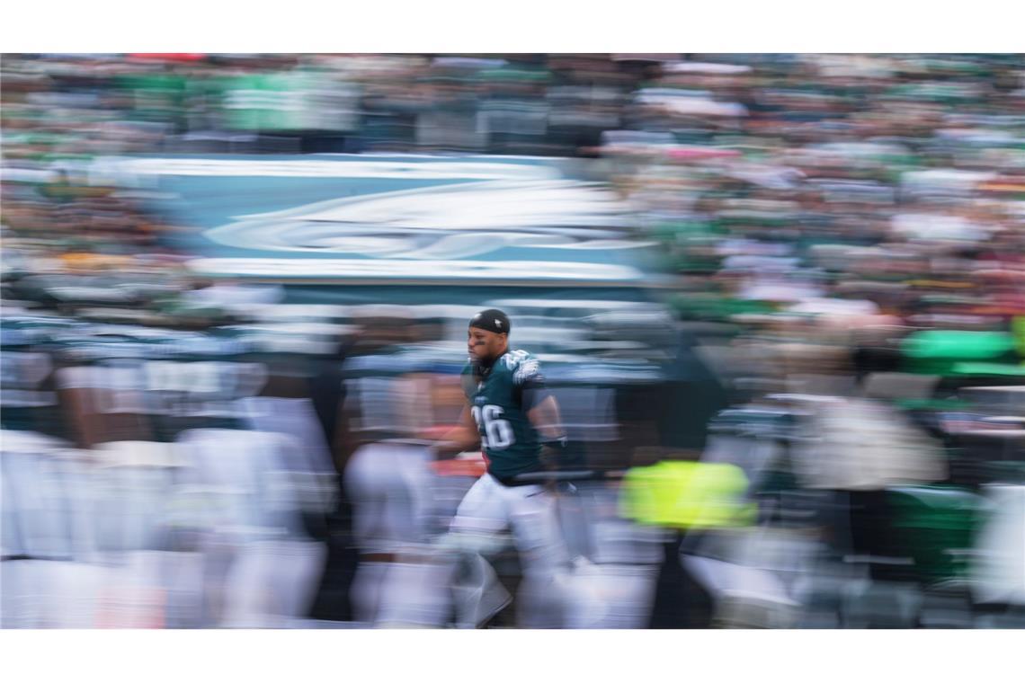Super-Bowl-Anleitung zum Mitreden: Was alles wichtig ist Saquon Barkley ist der wichtigste Offensiv-Spieler der Philadelphia Eagles.