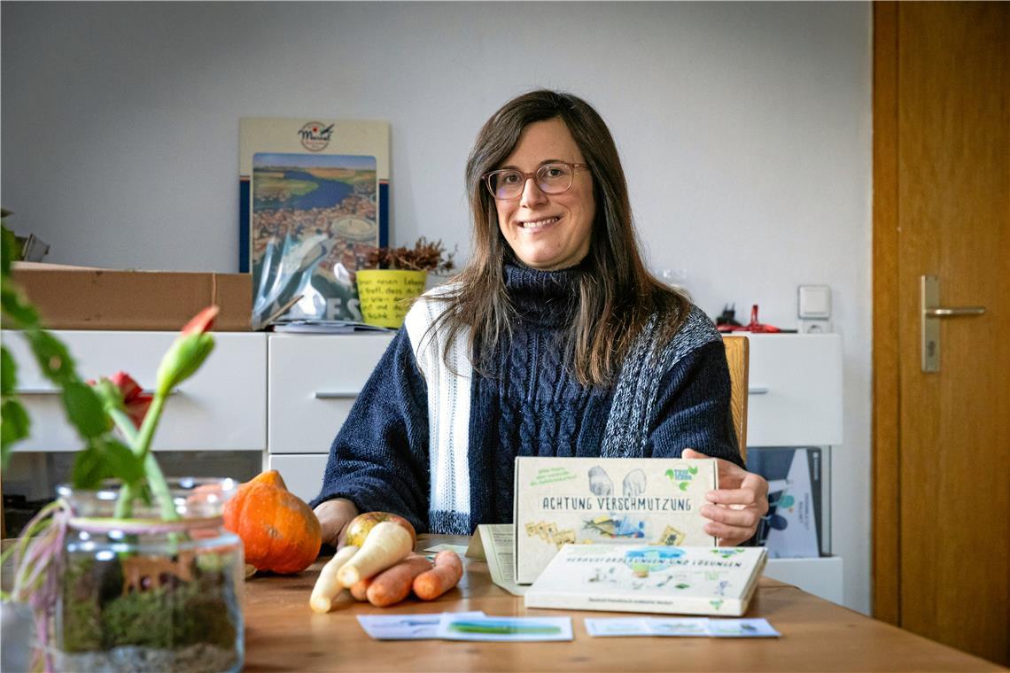 Sie möchten Schüler für Nachhaltigkeit begeistern Sarah Egeler aus Rietenau freut sich, ihr geplantes Projekt von März bis November umsetzen zu können. Fotos: Alexander Becher