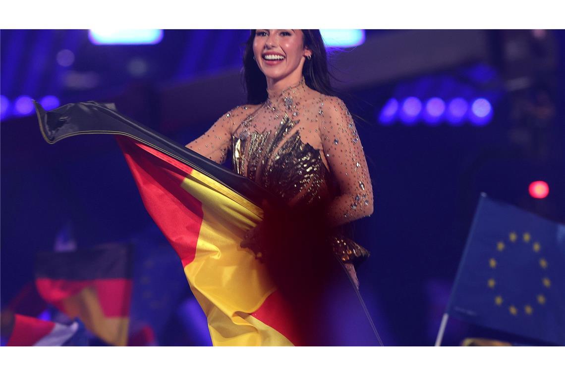 Sarah Engels holte für Deutschland den 23. Platz im ESC-Finale und steht nun auf Platz 27 in den deutschen Top 100. (Archivbild)