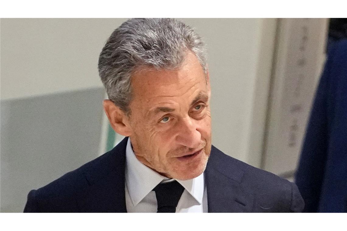 Haft für Ex-Präsident Sarkozy: Was ihn in La Santé erwartet Sarkozy hat die Vorwürfe in der Libyen-Affäre stets zurückgewiesen und ist gegen seine Verurteilung in Berufung gegangen (Archivbild).