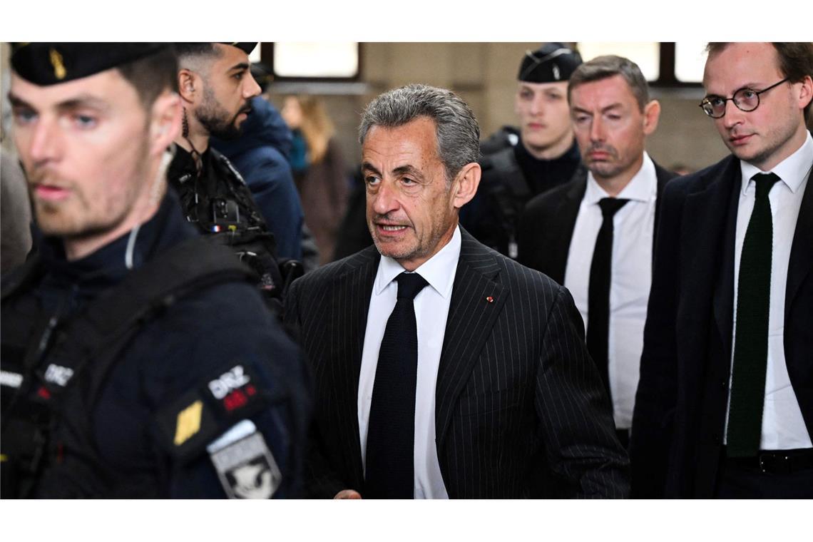 Ex-Präsident Nicolas Sarkozy in Libyen-Affäre vor Gericht