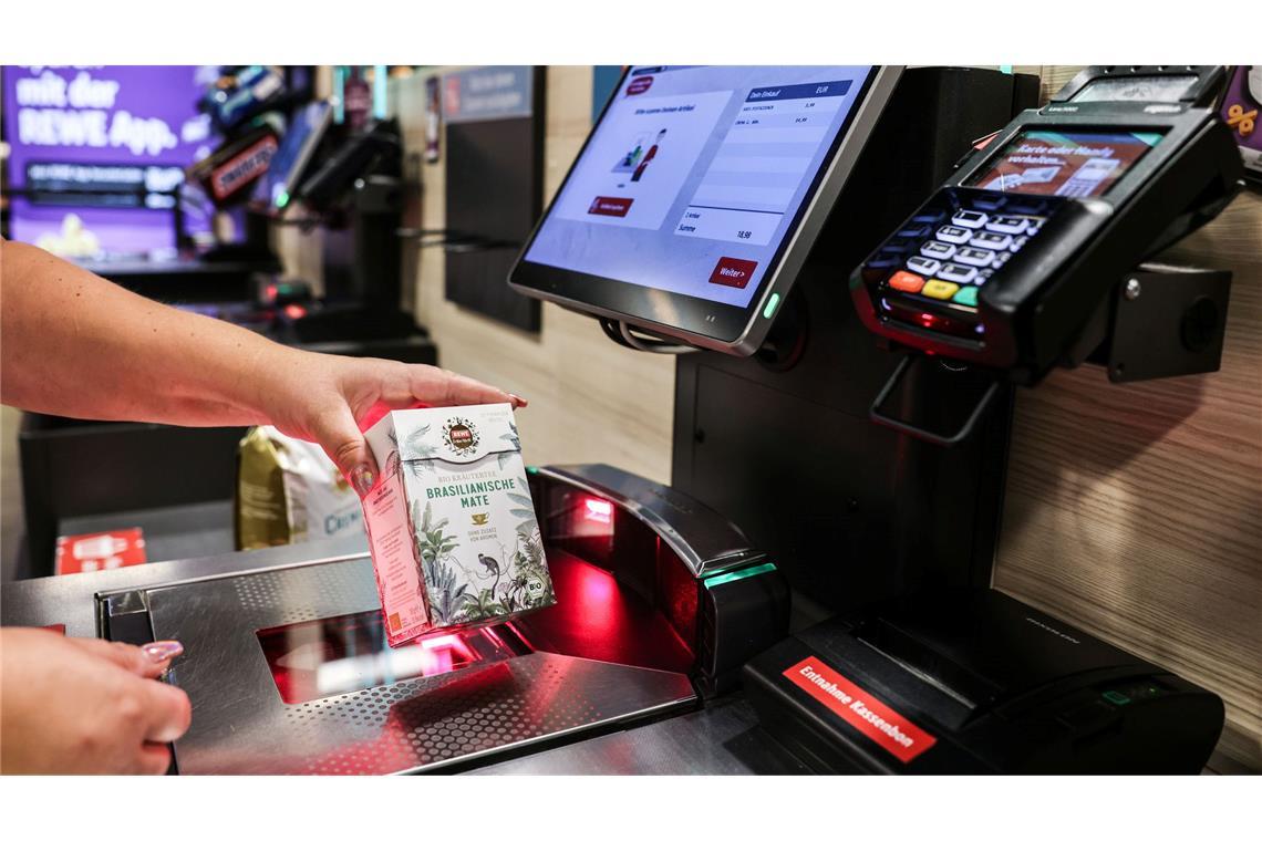 SB-Kassen sind im deutschen Einzelhandel inzwischen weit verbreitet.