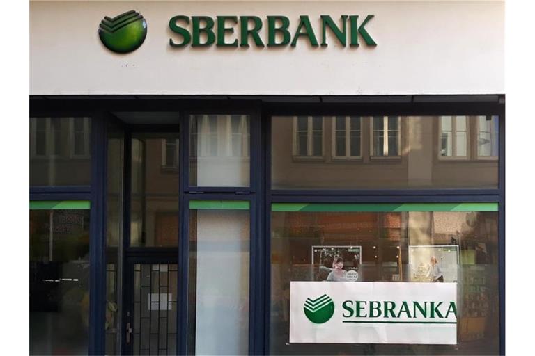 Sberbank wurde von den Vereinigten Staaten mit Sanktionen belegt. Foto: Tomandl Jan/CTK/dpa