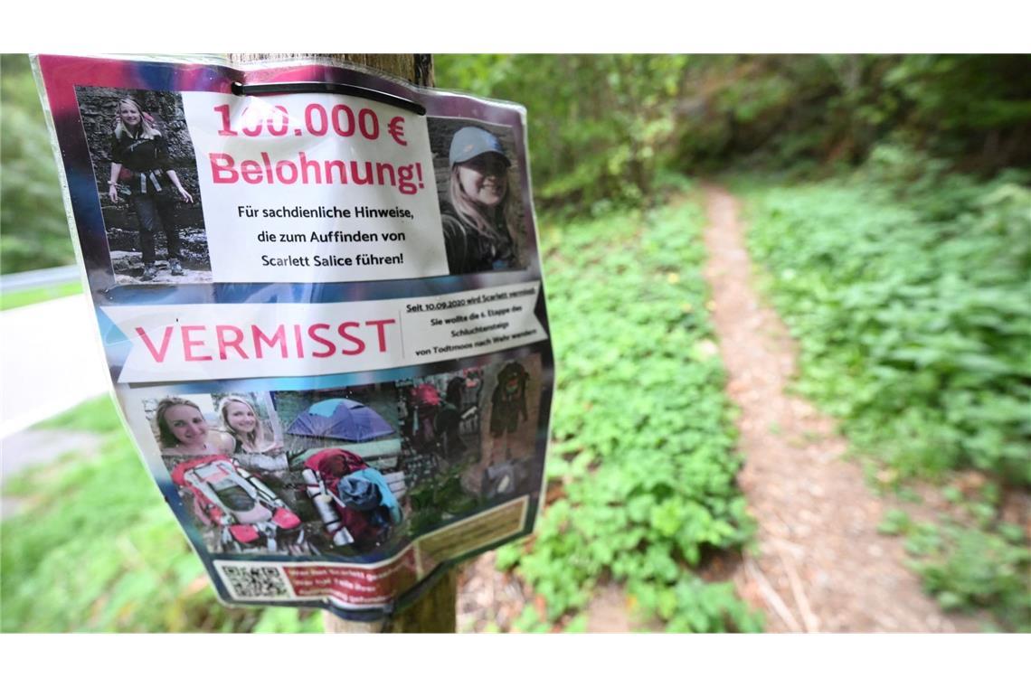 Scarlett verschwand im September 2020.