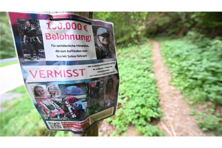 Scarlett verschwand im September 2020.