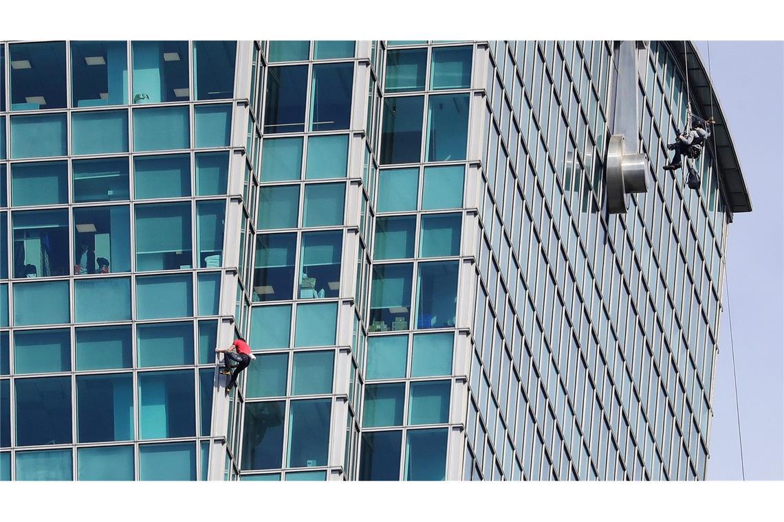 US-Freeclimber bezwingt Wolkenkratzer in Taipeh