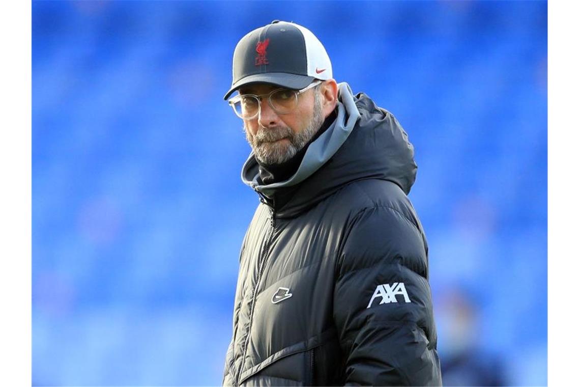 Schaut dem Boxing Day in diesem Jahr etwas enstpannter entgegen: Liverpool-Coach Jürgen Klopp. Foto: Adam Davy/PA Wire/dpa