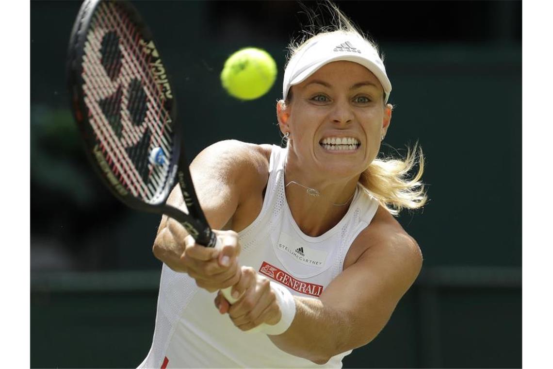 Scheiterte auch in Wuhan in der ersten Runde: Angelique Kerber. Foto: Ben Curtis/AP