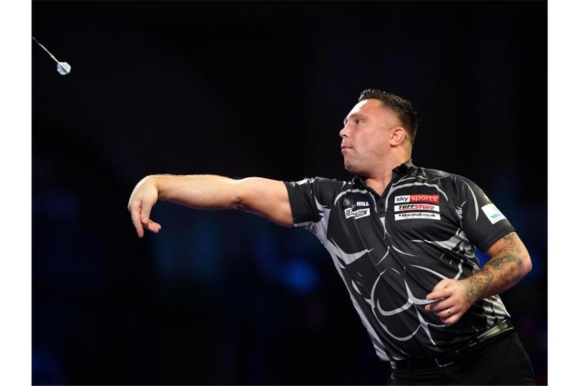 Große Sprüche, keine Darts-Trophäe: Price-Ära muss warten Scheiterte bei der Darts-WM schon im Viertelfinale: Gerwyn Price. Foto: Zac Goodwin/PA Wire/dpa/Archivbild