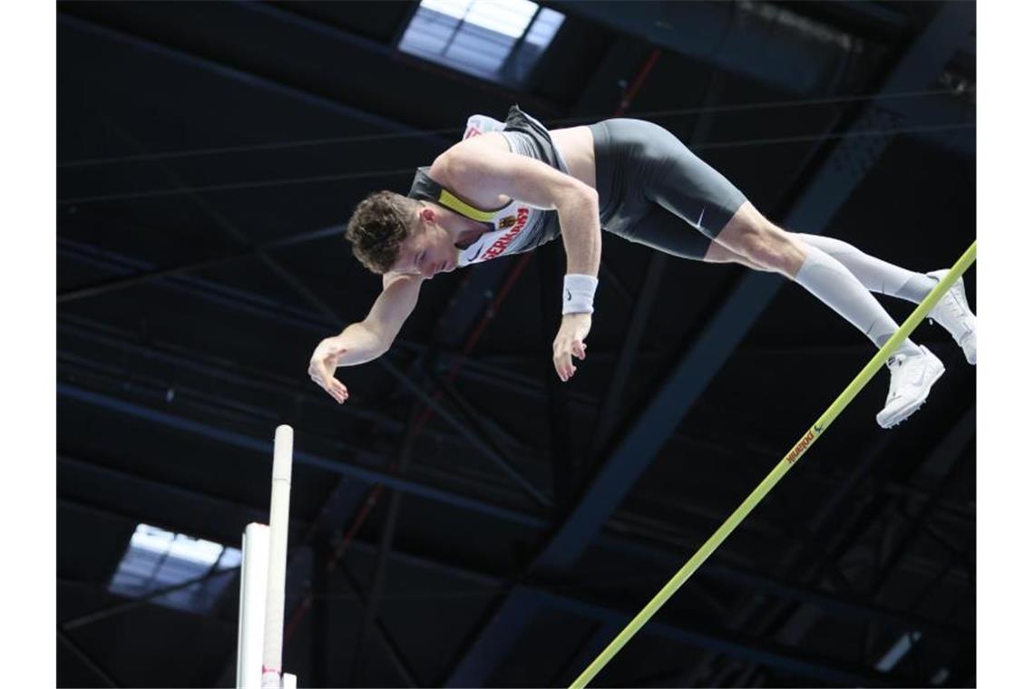 EM-Aus für Stabhochspringer Blech Schied bei der EM aus: Torben Blech. Foto: Leszek Szymanski/PAP/dpa