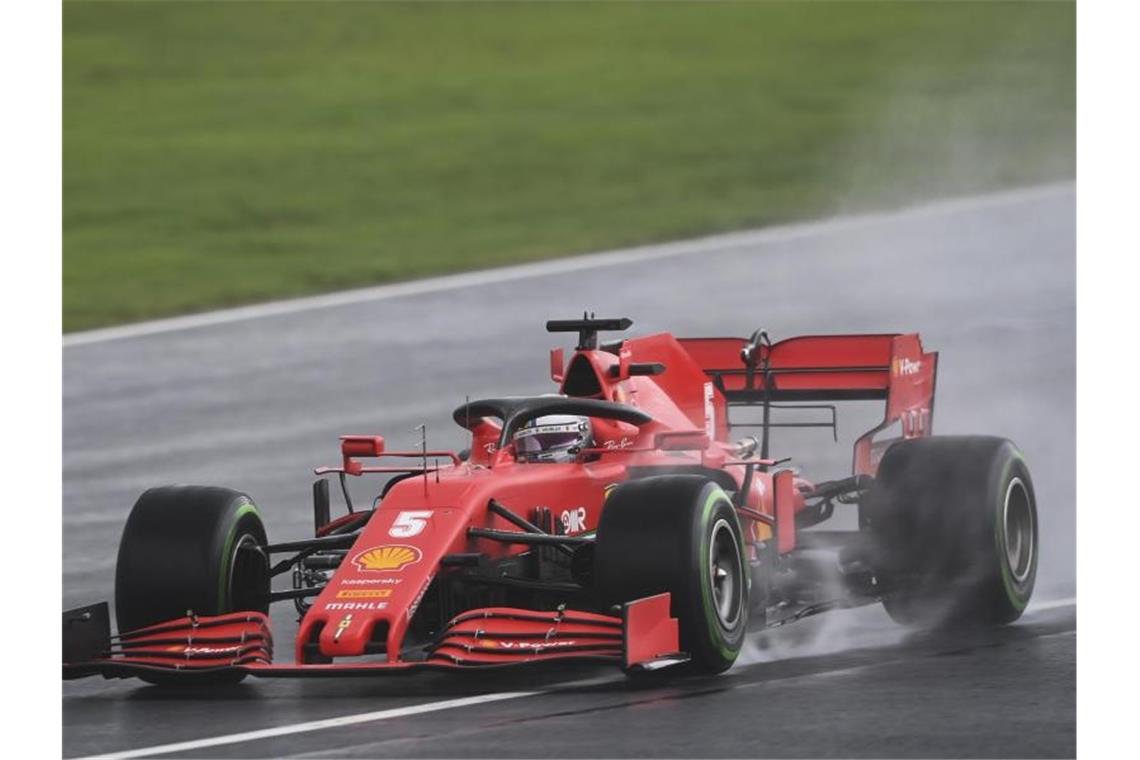 Schied im Qualifying in Istanbul vorzeitig aus: Sebastian Vettel. Foto: Ozan Kose/POOL AFP/AP/dpa