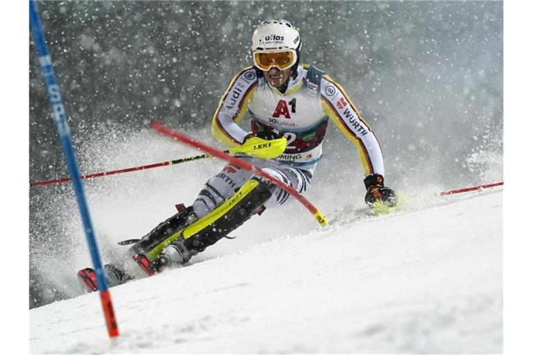 Schied in Schladming aus: Linus Straßer. Foto: Giovanni Auletta/AP/dpa