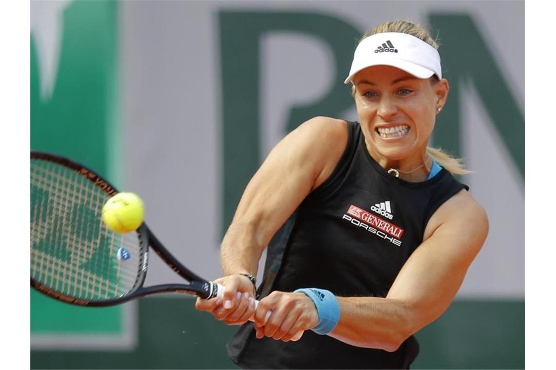 Kein schneller Trainer-Effekt: Kerber verliert wieder Schied zum vierten Mal nacheinander in der ersaten Runde aus: Angelique Kerber. Foto: Michel Euler/AP