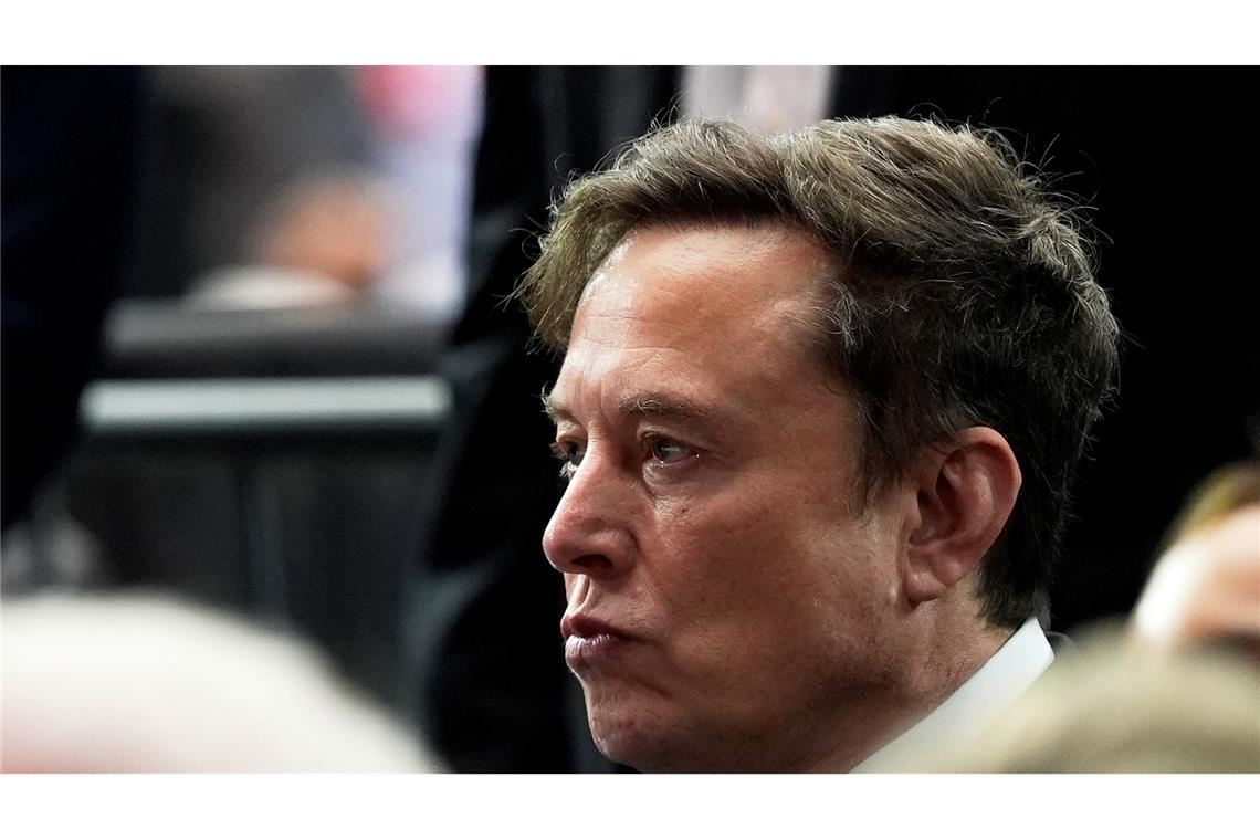 Schießt weiter gegen die britische Regierung: Techmilliardär Elon Musk.