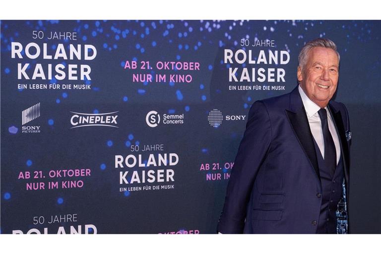 Schlagerstar Roland Kaiser hat seinen Kinofilm präsentiert.
