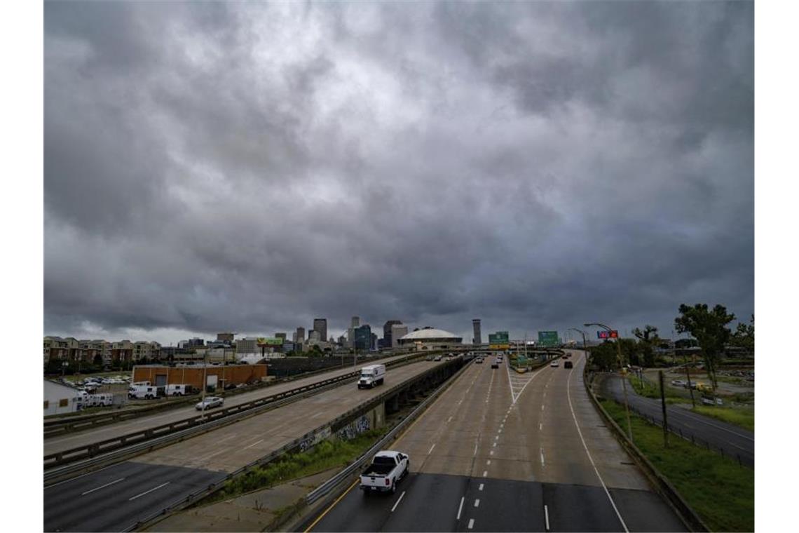 Schlechtwetterfront über Baton Rouge: Louisiana rüstet sich für einen schweren Tropensturm. Foto: Matthew Hinton