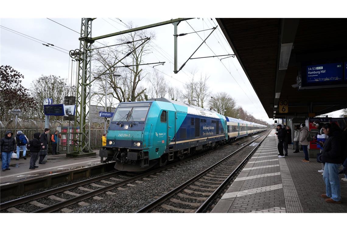 Schleswig-Holstein will Geld aus dem Sondertopf ins Bahnnetz stecken. (Archivbild)