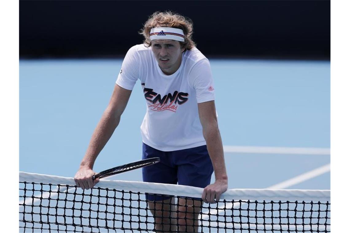 Schließt eine Teilnahme am Davis Cups nicht aus: Tennis-Ass Alexander Zverev. Foto: Andy Wong/AP/dpa
