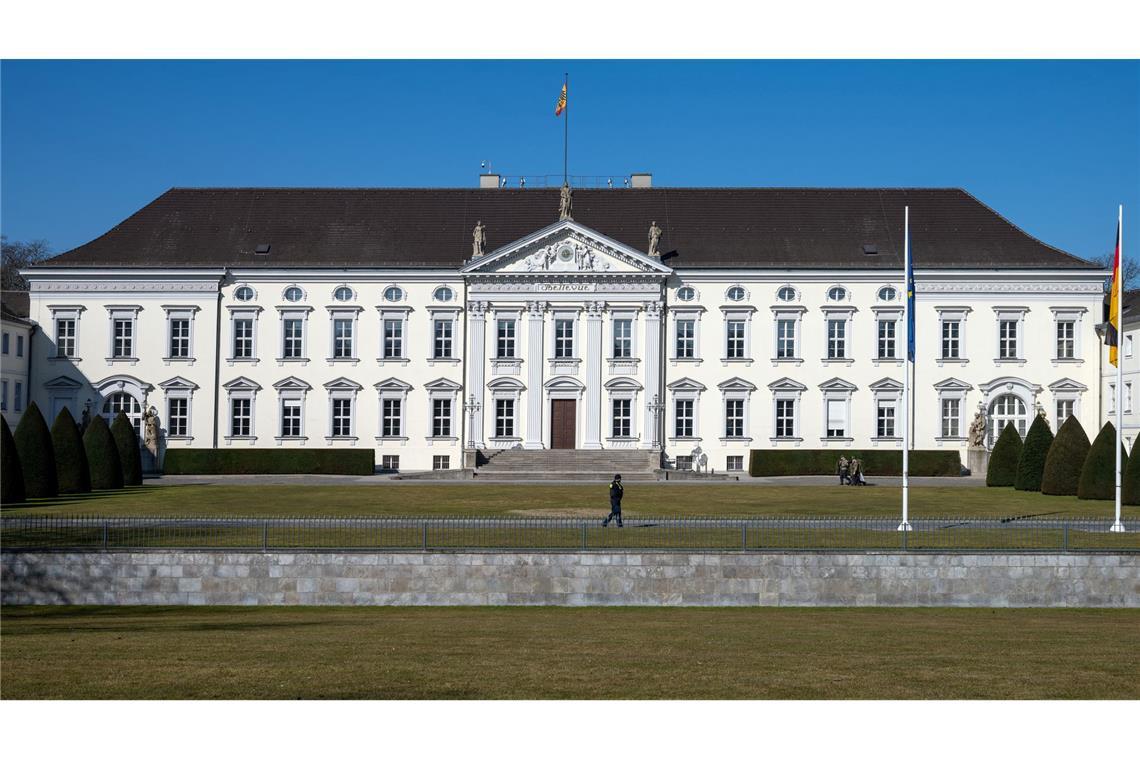 Schloss Bellevue wird bald saniert.