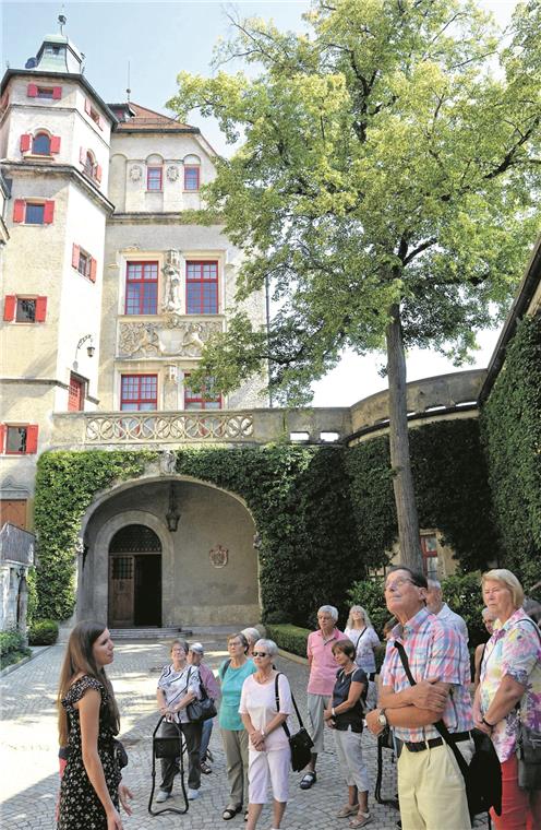 Schlossführung in Sigmaringen.