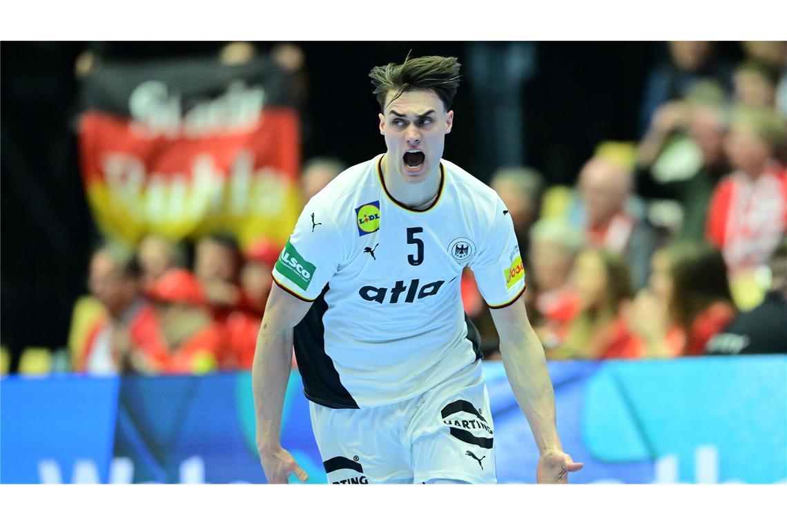 Schlüpfte gegen Portugal in die Hauptrolle: Top-Werfer Miro Schluroff.