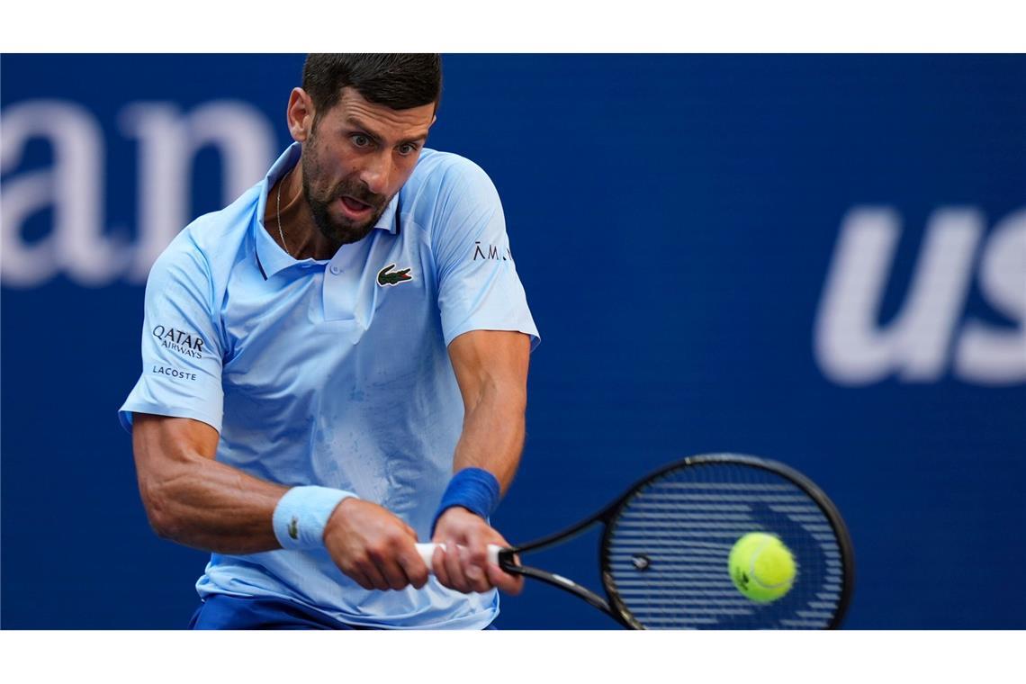 Schluss im Halbfinale: Für Novak Djokovic enden die US Open ohne den erhofften Triumph.