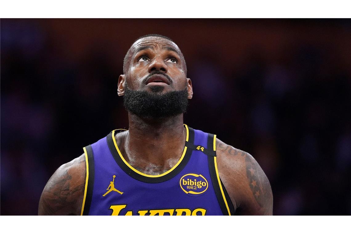 Schluss nach Saison 23: LeBron James hört auf.