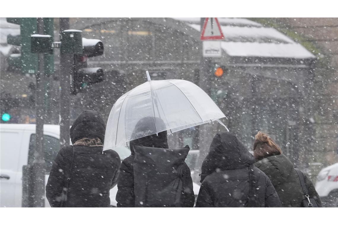 Schnee und Kälte herrschen im Norden.