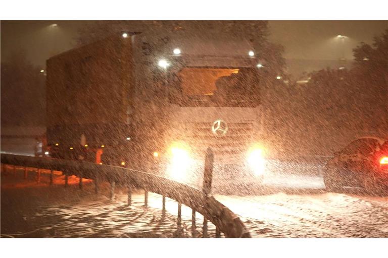Schneechaos in Süddeutschland (Symbolbild).