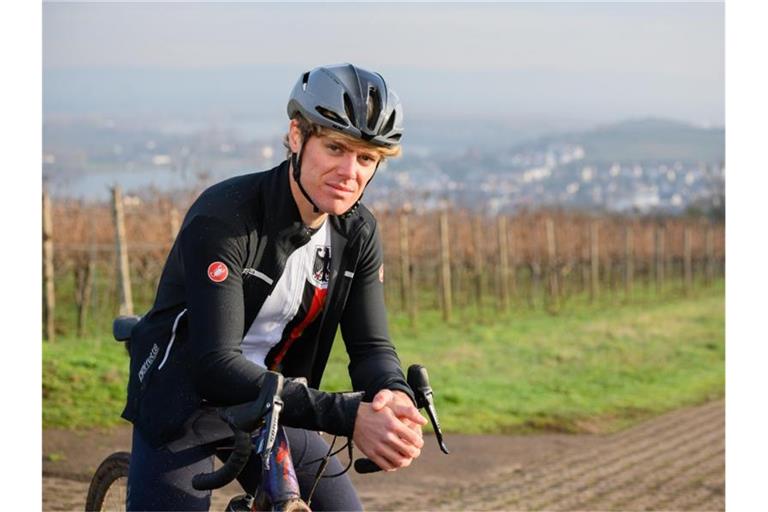 Schnell im Boot und auf dem Rad: Ruderer Jason Osborne will in den professionellen Radsport wechseln. Foto: Andreas Arnold/dpa
