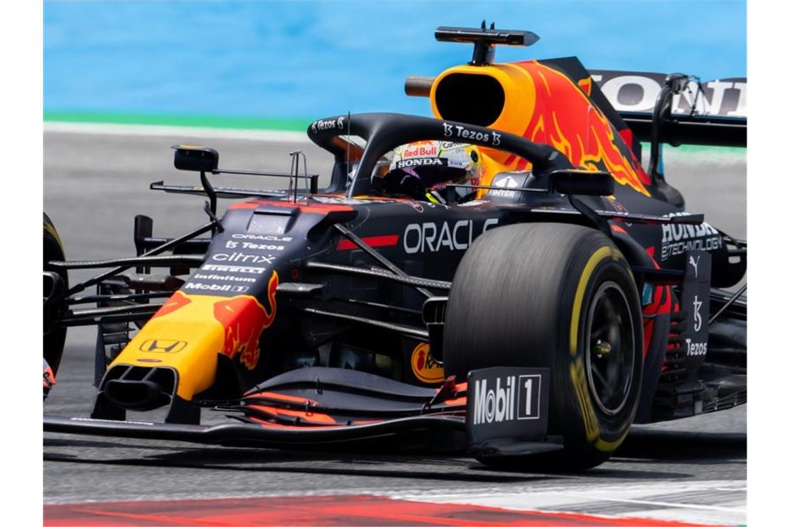 Verstappen in Österreich vorn - Hamiltons Zeit gestrichen