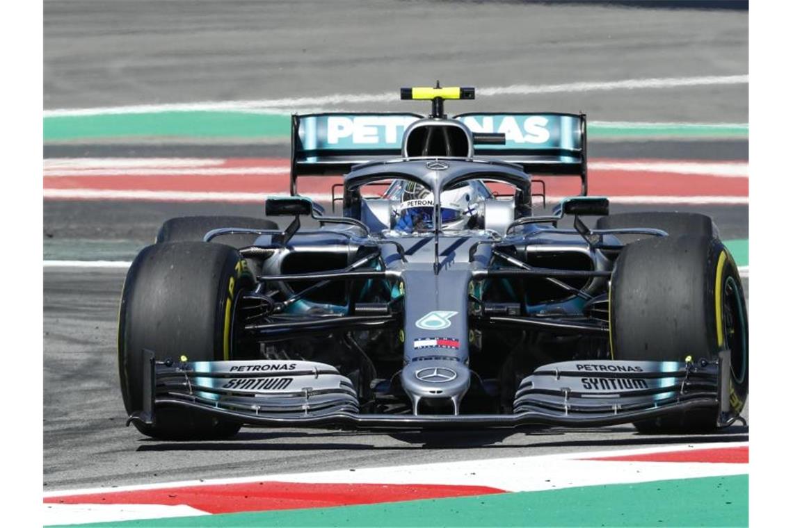 Schnellster im Training von Barcelona: Mercedes-Pilot Valtteri Bottas. Foto: Mikel Trigueros/gtres