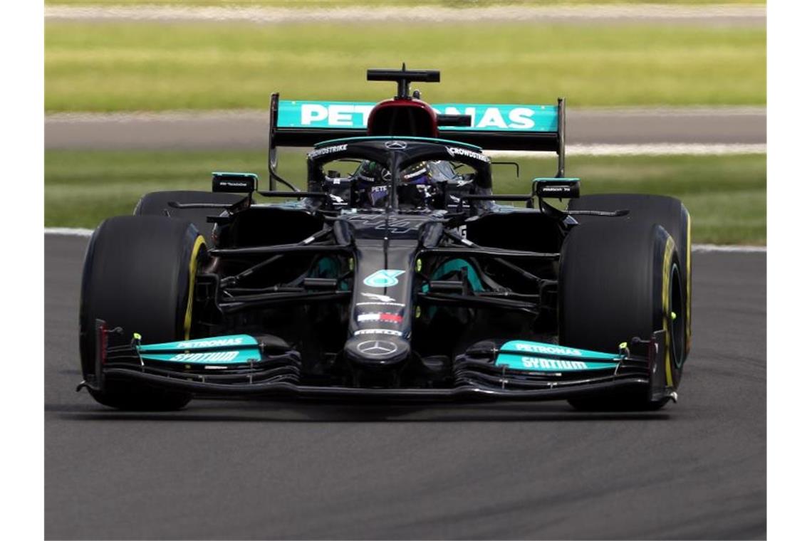 Schnellster in der Formel-1-Qualifikation: Lewis Hamilton. Foto: Bradley Collyer/PA Wire/dpa