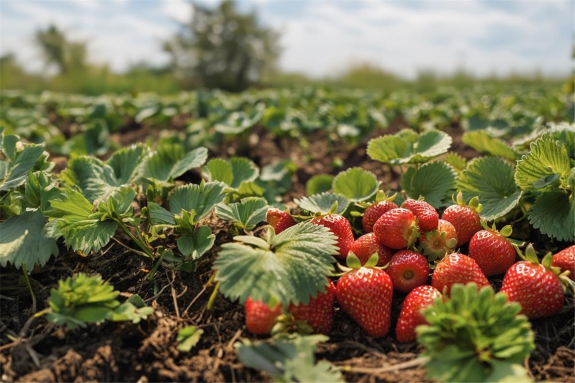 Ab wann kann man Erdbeeren pflücken? Schon bald kann man wieder Erdbeeren ernten.