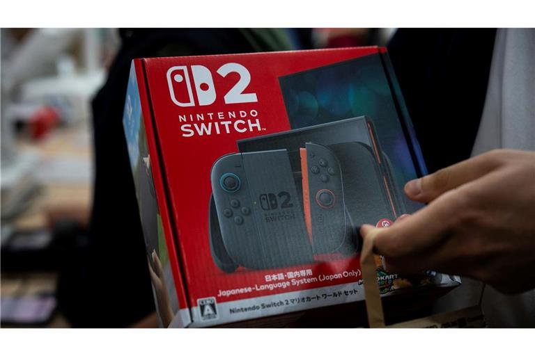 Schon die Vorbestellungen der Switch 2 waren schnell ausgeschöpft. (Archivbild)