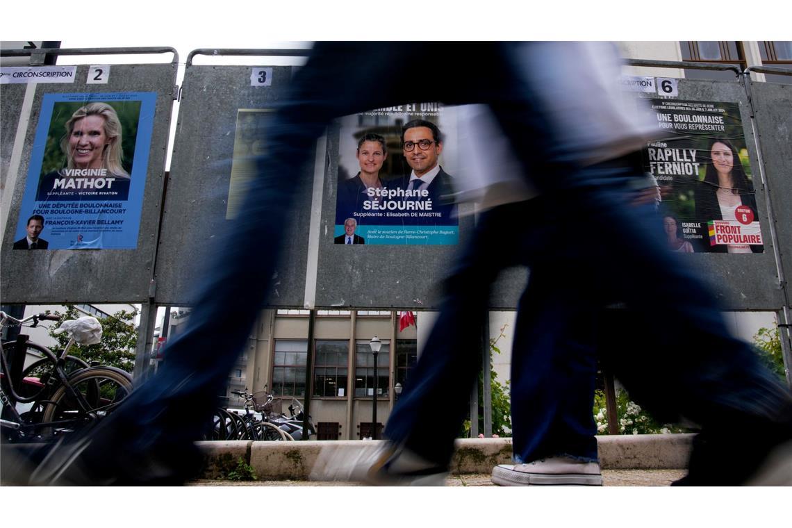 Schon im November könnte es Neuwahlen in Frankreich geben (Archivbild).