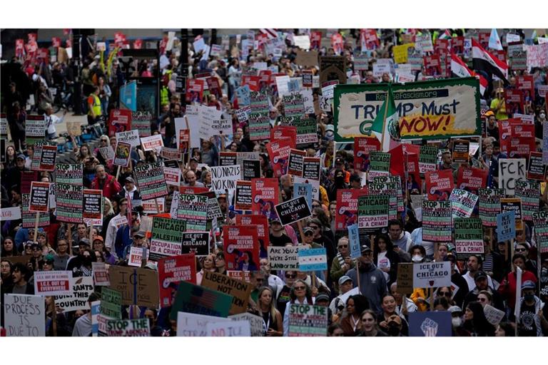 Schon in mehreren Städten hat Trumps aggressiver Politikstil Proteste ausgelöst.